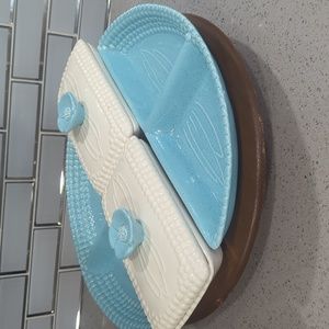 Vintage California Pottery Lazy Susan